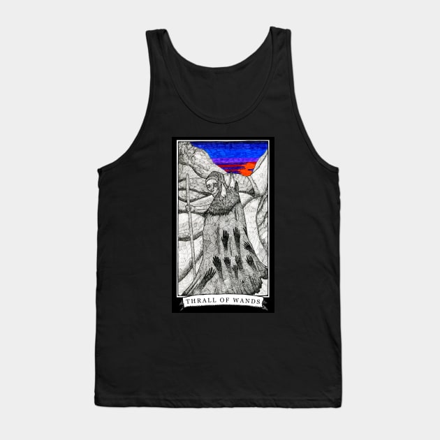 The Thrall of Wands - The Tarot Restless Tank Top by WinslowDumaine